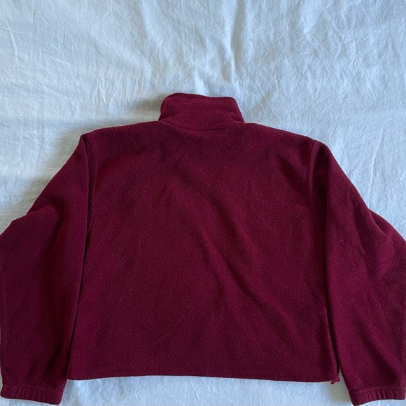 Cropped Fleece Quarter Zip - Picture 4 of 4